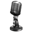 Vintage Microphone Icon 64x64 png